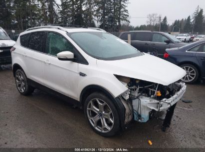 Lot #3035091316 2017 FORD ESCAPE TITANIUM