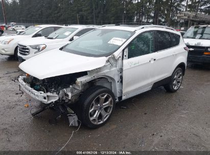 Lot #3035091316 2017 FORD ESCAPE TITANIUM