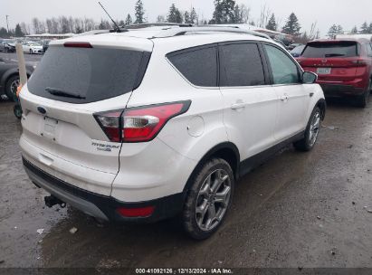 Lot #3035091316 2017 FORD ESCAPE TITANIUM