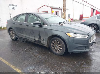 Lot #3035091299 2015 FORD FUSION S