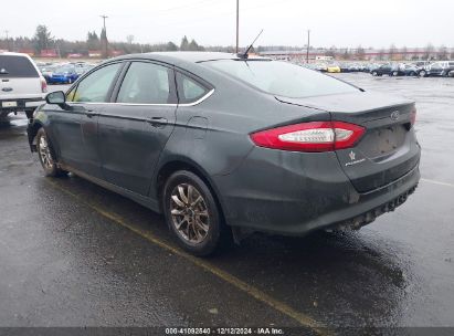 Lot #3035091299 2015 FORD FUSION S