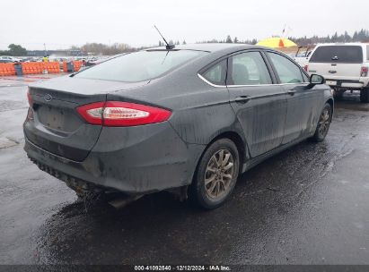 Lot #3035091299 2015 FORD FUSION S