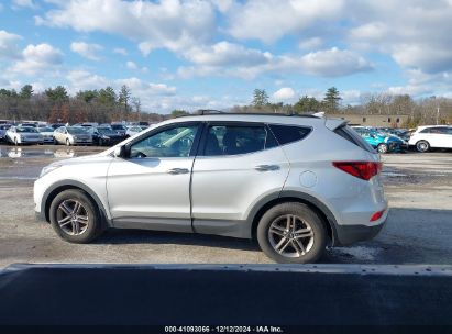 Lot #3034049171 2017 HYUNDAI SANTA FE SPORT 2.4L