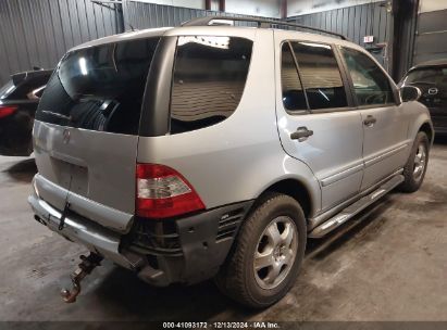 Lot #3037536157 2004 MERCEDES-BENZ ML 350 4MATIC