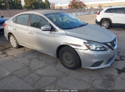 Lot #3051088475 2016 NISSAN SENTRA S