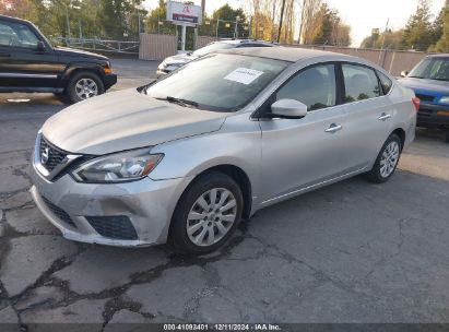 Lot #3051088475 2016 NISSAN SENTRA S