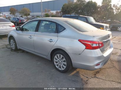 Lot #3051088475 2016 NISSAN SENTRA S