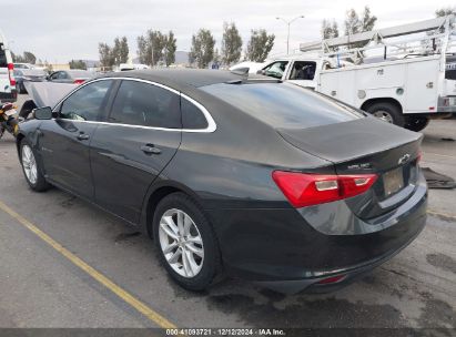 Lot #3053067928 2017 CHEVROLET MALIBU 1LT