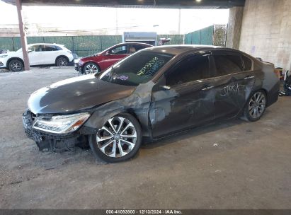 Lot #3051092238 2014 HONDA ACCORD EX