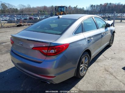 Lot #3031250301 2016 HYUNDAI SONATA SE