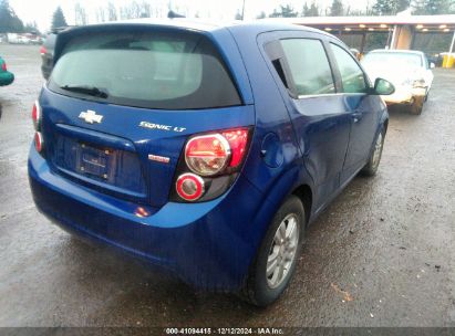 Lot #3035091266 2013 CHEVROLET SONIC LT AUTO