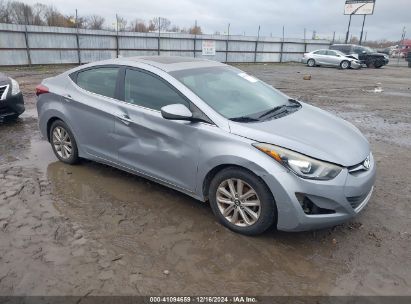 Lot #3035079677 2015 HYUNDAI ELANTRA SE