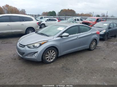 Lot #3035079677 2015 HYUNDAI ELANTRA SE