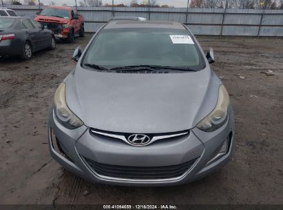 Lot #3035079677 2015 HYUNDAI ELANTRA SE