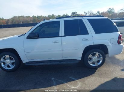 Lot #3046376212 2008 CHEVROLET TRAILBLAZER LT