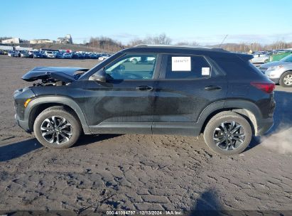 Lot #3052071227 2021 CHEVROLET TRAILBLAZER AWD LT