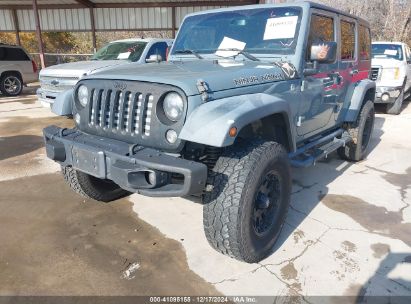 Lot #3037528906 2015 JEEP WRANGLER UNLIMITED SPORT