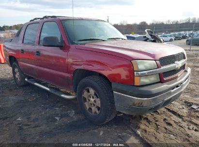 Lot #3037536111 2004 CHEVROLET AVALANCHE 1500