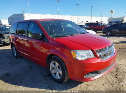 Lot #3057078279 2013 DODGE GRAND CARAVAN SE