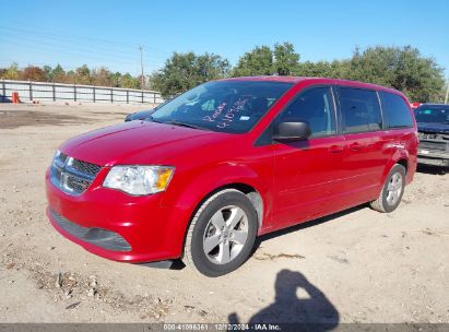 Lot #3057078279 2013 DODGE GRAND CARAVAN SE