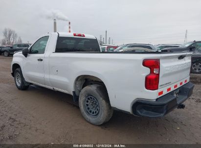 Lot #3046375986 2022 CHEVROLET SILVERADO 1500 2WD  LONG BED WT