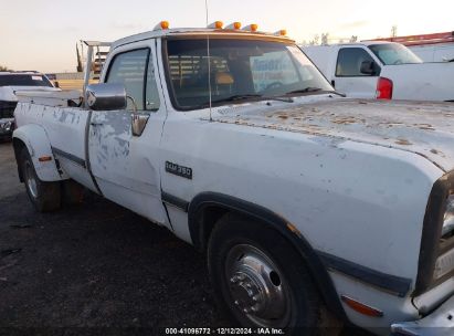 Lot #3053068170 1991 DODGE D-SERIES D300/D350