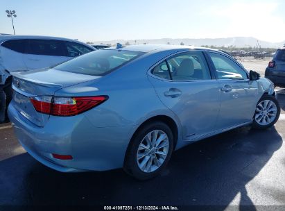 Lot #3046370813 2013 LEXUS ES 300H