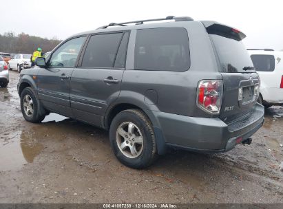 Lot #3029545949 2008 HONDA PILOT EX-L