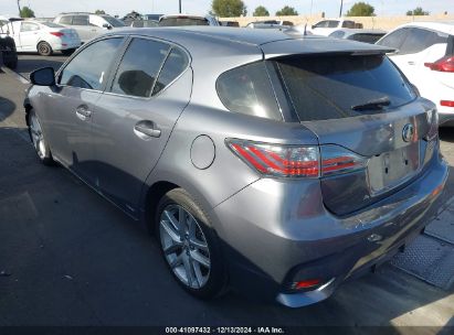 Lot #3037522342 2017 LEXUS CT 200H