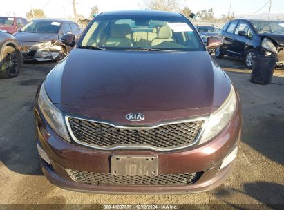 Lot #3035091517 2015 KIA OPTIMA LX