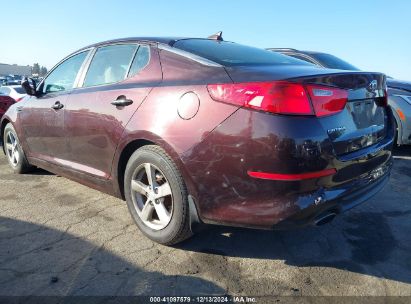 Lot #3035091517 2015 KIA OPTIMA LX