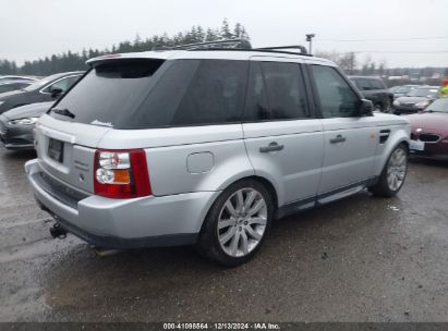 Lot #3056477634 2008 LAND ROVER RANGE ROVER SPORT