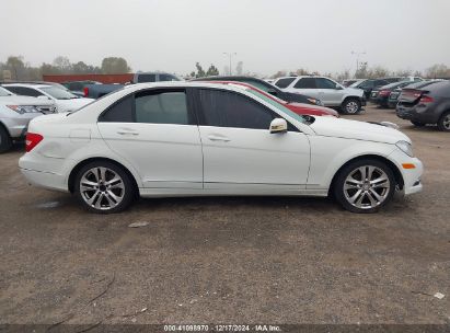 Lot #3056469690 2012 MERCEDES-BENZ C 300 LUXURY 4MATIC/SPORT 4MATIC