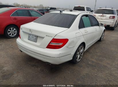 Lot #3056469690 2012 MERCEDES-BENZ C 300 LUXURY 4MATIC/SPORT 4MATIC