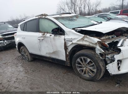 Lot #3052071304 2017 TOYOTA RAV4 HYBRID XLE