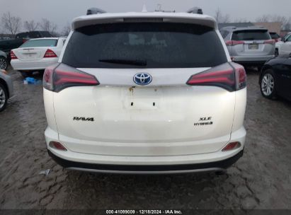 Lot #3052071304 2017 TOYOTA RAV4 HYBRID XLE