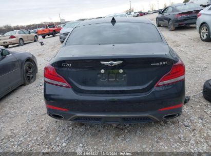 Lot #3056066377 2019 GENESIS G70 3.3T ADVANCED