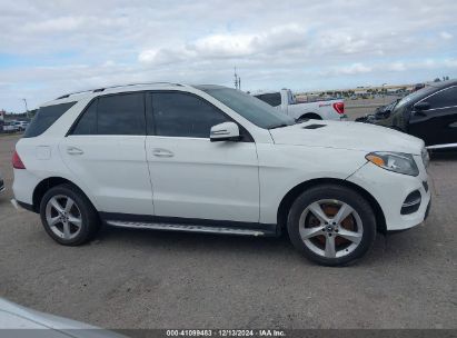 Lot #3050077716 2018 MERCEDES-BENZ GLE 350