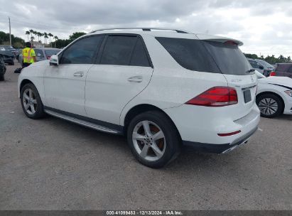 Lot #3050077716 2018 MERCEDES-BENZ GLE 350