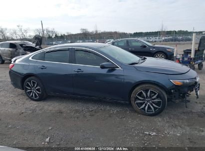 Lot #3052071249 2021 CHEVROLET MALIBU FWD RS