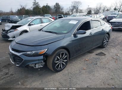 Lot #3052071249 2021 CHEVROLET MALIBU FWD RS