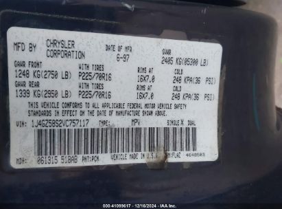 Lot #3042572727 1997 JEEP GRAND CHEROKEE LAREDO/TSI