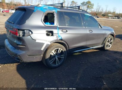 Lot #3042564523 2021 BMW X7 XDRIVE40I