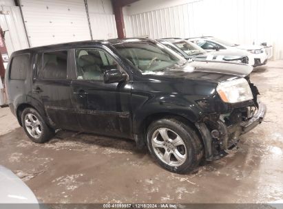 Lot #3052071218 2012 HONDA PILOT EX-L