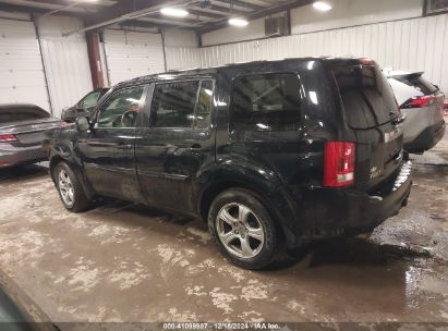 Lot #3052071218 2012 HONDA PILOT EX-L