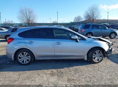 Lot #3047438495 2015 SUBARU IMPREZA 2.0I PREMIUM