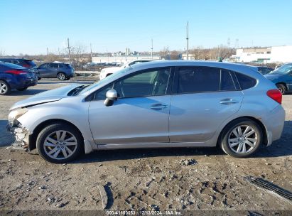 Lot #3047438495 2015 SUBARU IMPREZA 2.0I PREMIUM