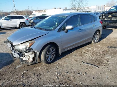 Lot #3047438495 2015 SUBARU IMPREZA 2.0I PREMIUM