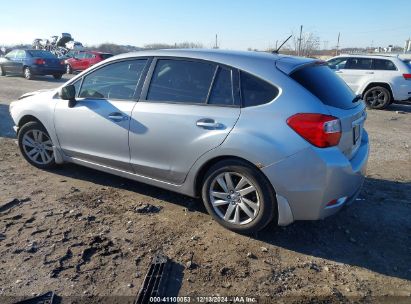 Lot #3047438495 2015 SUBARU IMPREZA 2.0I PREMIUM