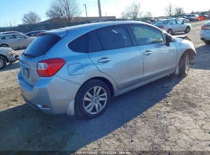 Lot #3047438495 2015 SUBARU IMPREZA 2.0I PREMIUM